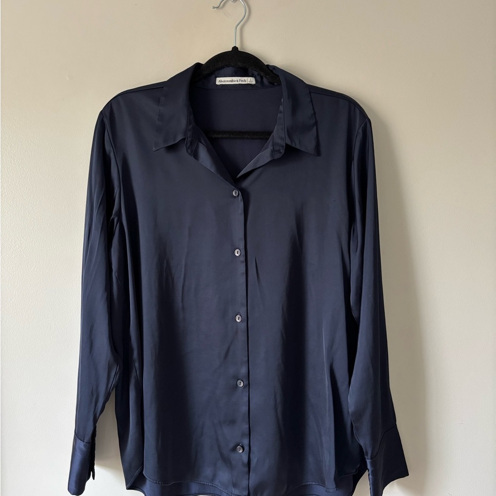 Abercrombie & fitch button down navy large